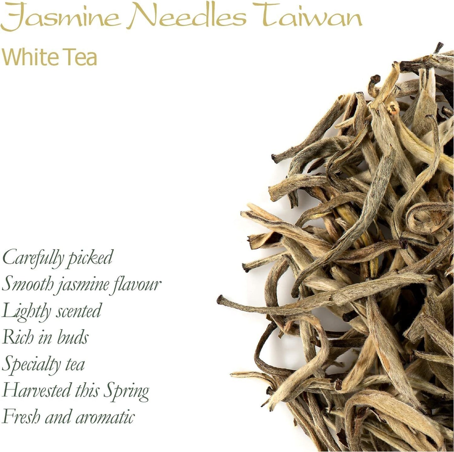 Jasmine Silver Needle White Tea - Moli Yinzhen White Tea