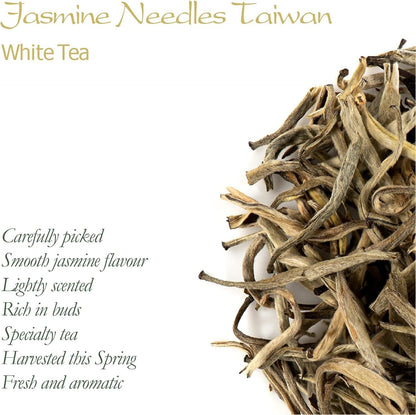 Jasmine Silver Needle White Tea - Moli Yinzhen White Tea