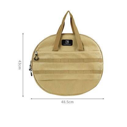 Camping Cast Iron Pot Outdoor Barbecue Pan Storage Bag Tote Bag Portable Handbag