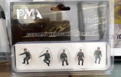 PMA 1/72 German Army Vehicle 5 Soldier Section P0404 Finished Model
