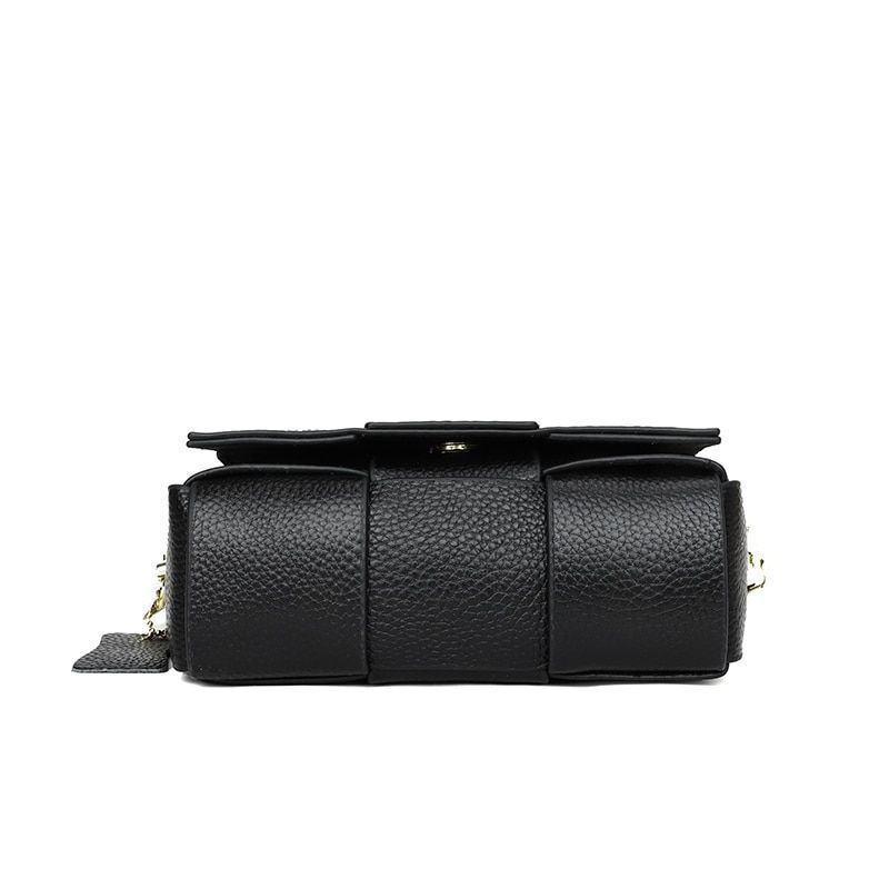 Shoulder Bag Leather Woven Crossbody Bags Wide Straps Messenger Bag Fashion 1 PC