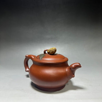 Chinese Yixing Zisha Clay Handmade Exquisite Teapot （佛手 底款：汪寅仙）