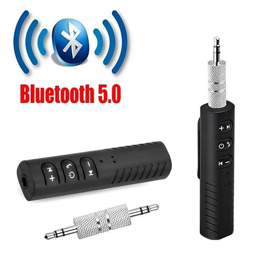 Transmisor Receptor USB Bluetooth 5.0 Auxiliar Inalámbrico Para Coche De 3.5mm