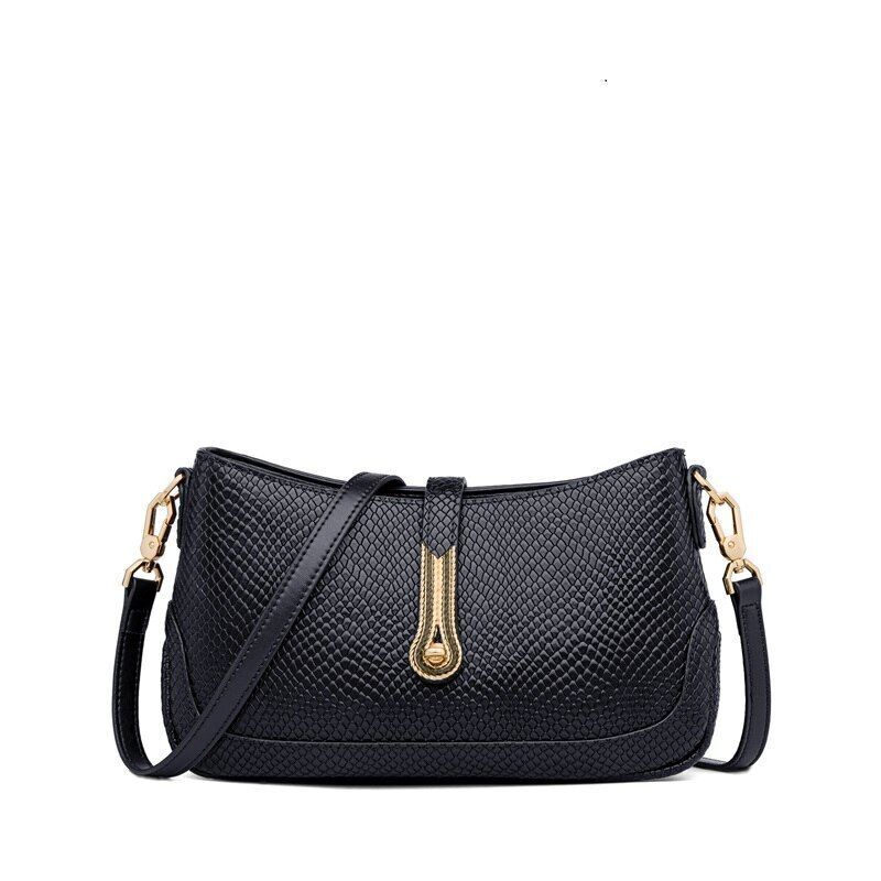 High Quality Genuine Leather Shoulder Bag Cow Leather Purse Crossbody 27*5*16 CM
