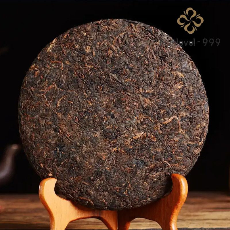 357G 2000 Yunnan Menghai Ban Zhang Pu'er Tea Cake Qizi Tea Cake -