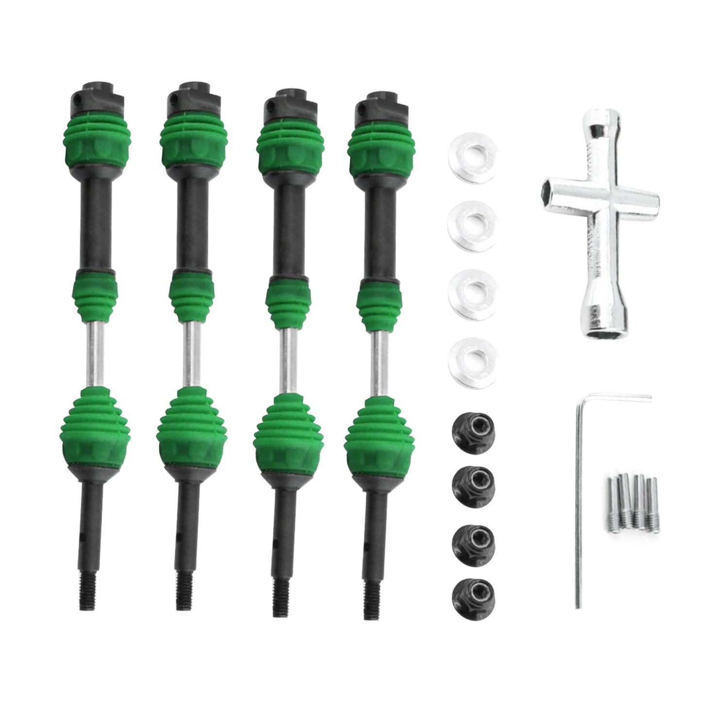 1/10 RC Front&Rear Drive Shafts For TRAXXAS Hoss/Rustler/Slash/Stampede 4X4 2wd