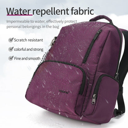 Backpack Outdoor Traveling Multi Pocket Laptop Bag Leisure School Bag 14" Laptop