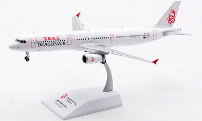 1:200 JC Wings Dragonair Airbus A321NEO Passenger Plane Diecast Aircraft Model