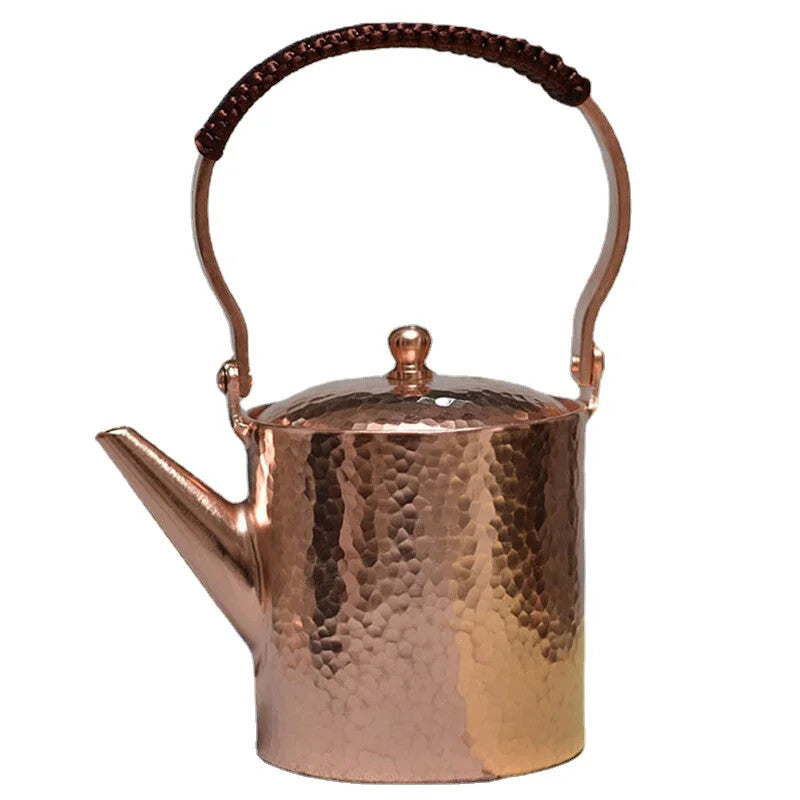 Copper Pot Japanese Teapot Lift Beam Teapot Boiling Water Kung Fu Brass Kettle