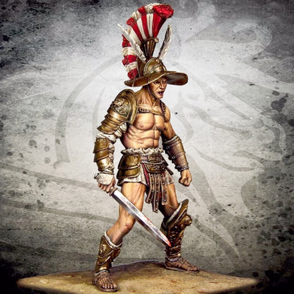 1/24 resin figure model kit Roman foot fighter Unassembled Unpainted
