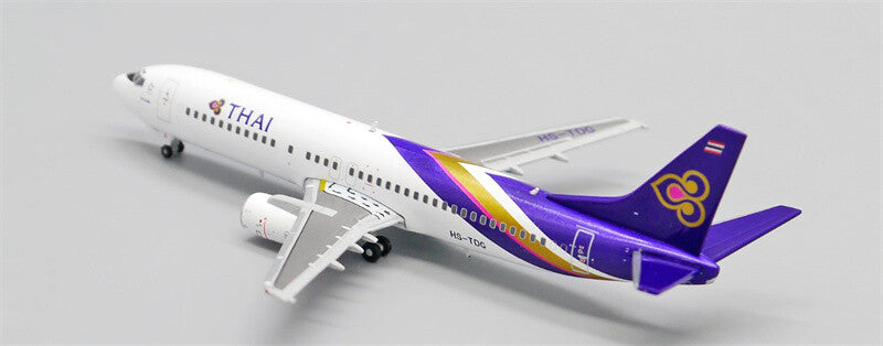 JC Wings THAI Airways For Boeing B737-400 HS-TDG 1/400 Aircraft Pre-built Model
