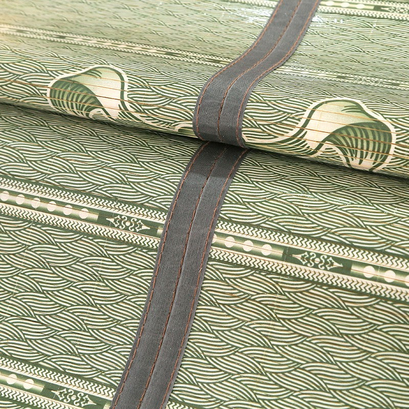 Bamboo Bed Mat Summer Accessories Folding Double Faces Bamboo & Rattan Mugwort