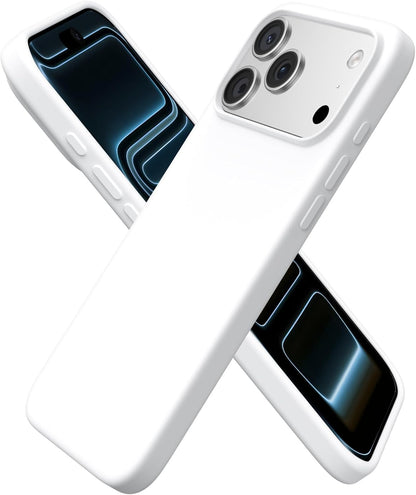 Compatible with Iphone 17 Pro Max Case 6.9", Slim Liquid Silicone 3 Layers Soft