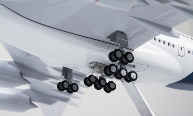 46CM 1:160 AIRBUS A380 Passenger Aeroplane Landing Gear Resin Aircraft Model