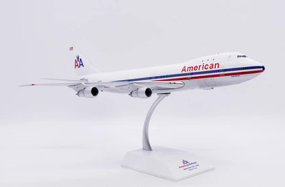 1:200 JC Wings American Airlines Boeing 747-100 Passenger Airplane Diecast Model