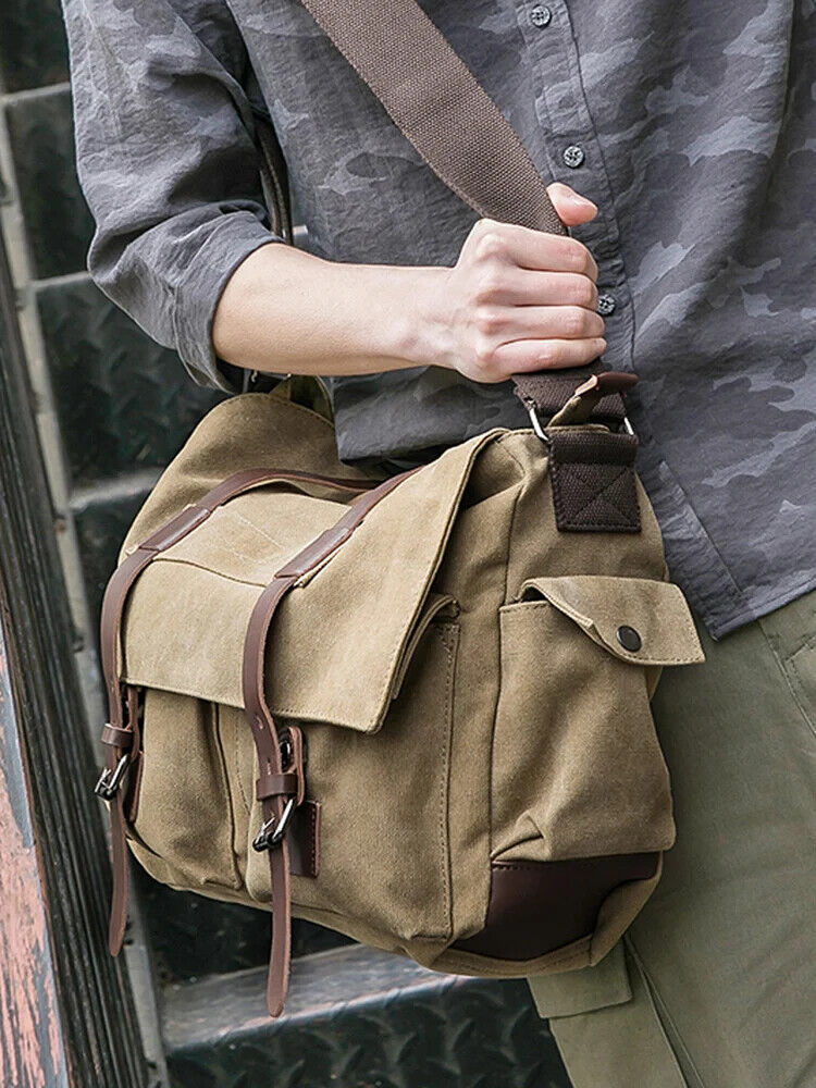 Shoulder bag Outdoor Men's Bag Handbags Canvas Shoulder Bags Package