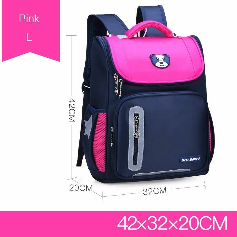 Childrens School Bags Boys Girls Backpacks Kids Orthopedic Waterproof Knapsack
