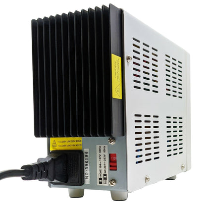 0-18V DC, 0-3A Variable DC Power Supply with LCD Displays, Coarse & Fine Adjust