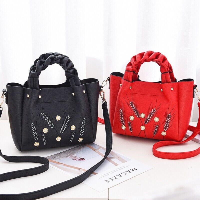 Womens Ladies Casual Handbag Crossbody Purse Satcher Rucksack Messenger Bag Tote