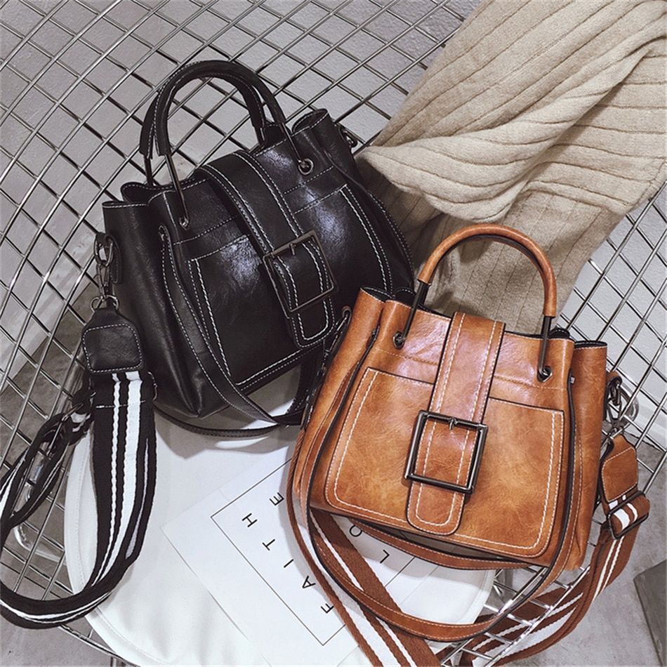 27*12*21 CM Synthetic Leather Handbags Fashion Crossbody Bag Shoulder Bag Purse