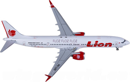 for NG Models for Lion Air for Boeing 737 MAX 9 PK-LRF 1:400 Airplane Model