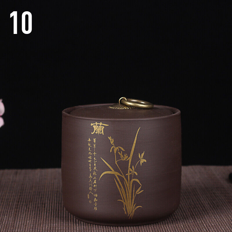 Ceramic Storage Tank Porcelain Moisture-Proof Tea Cans Food Storage Container