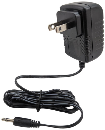 Wall Power Adapter 9V 400mA with 1/8" Mono Male Plug, Center Positive
