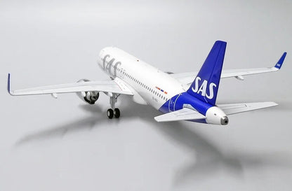 1:200 JC Wings SAS Scandinavian Airlines AIRBUS A320Neo Airplane Diecast Model