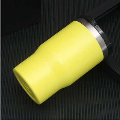 Stainless Steel Double Layer Coffee Cup Multi-function Double Lids Vacuum Cups