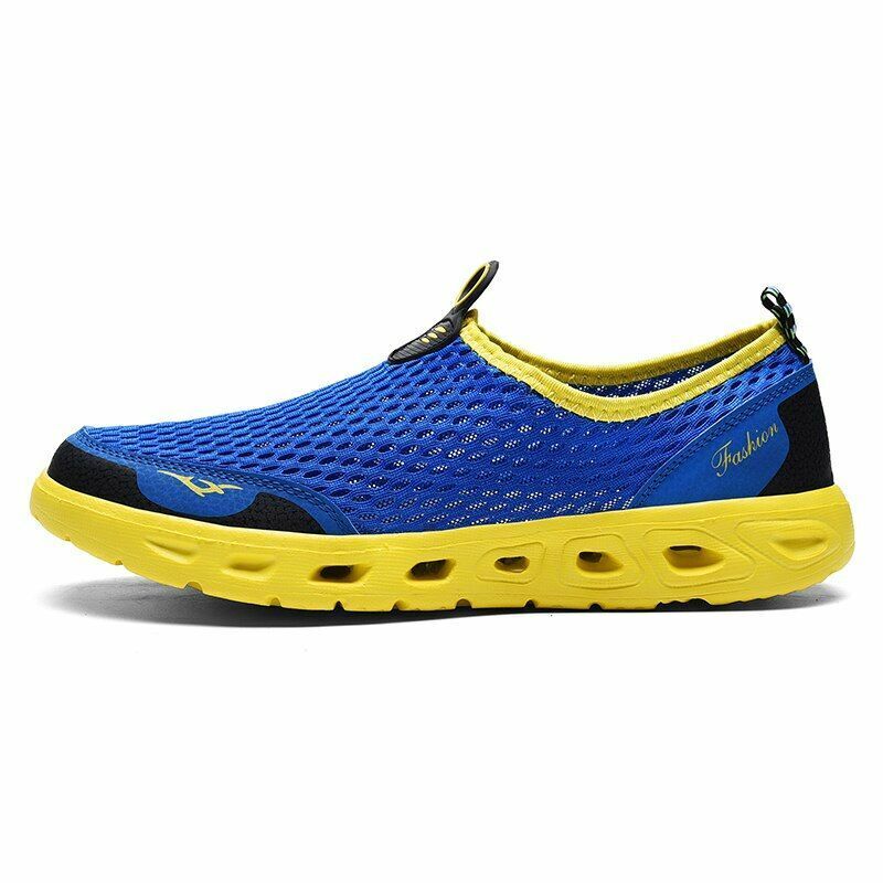 Summer Water Shoes Beach Mesh Quick Dry Breathable River Swimming Slip-on 35-48
