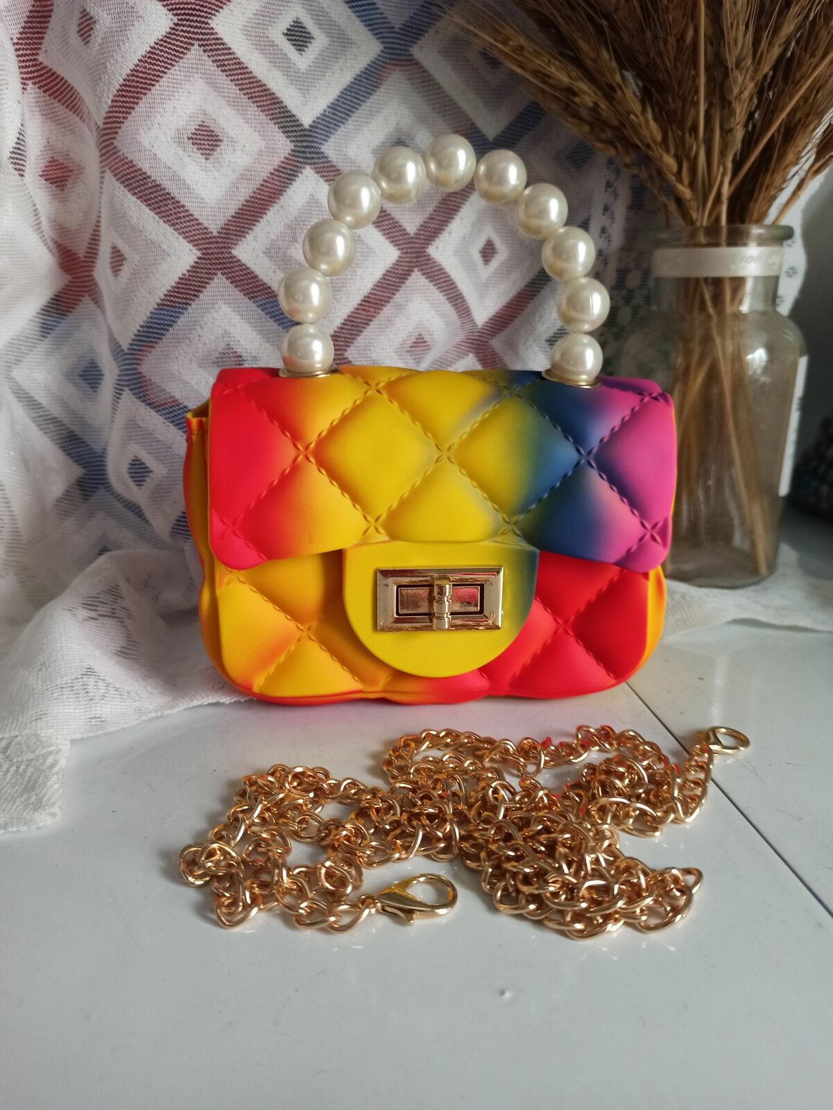 Women Mini Handbags Candy Color Jelly Crossbody Bags Girls Small Coin Pouch Baby