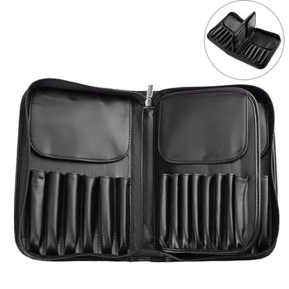 Zipper Cosmetic Makeup Bag Travel Toiletry Brush Pouch Storage Purse Waterproof