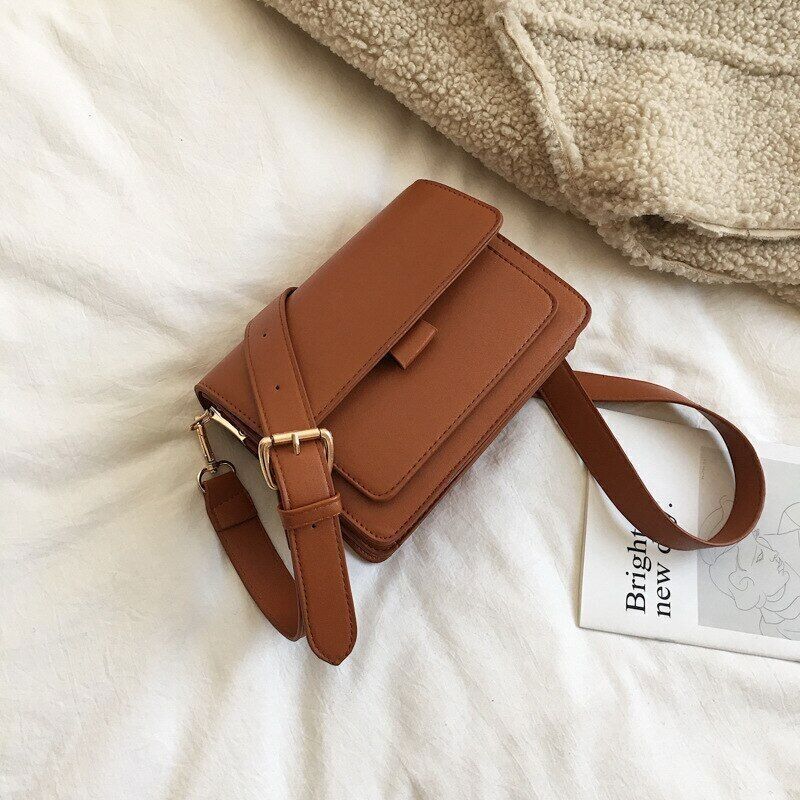 Shoulder Bags Ladies PU Letter Zipper Crossbody Bags Women's Handbags Totes