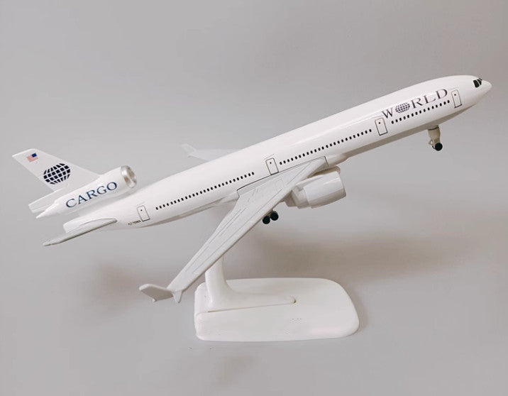 20CM WORLD CARGO McDonnell Douglas MD-11 Aircraft Diecast Plane Airplane Model