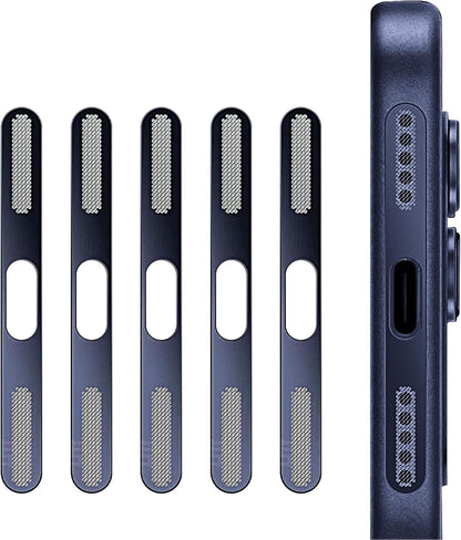 For Iphone 17 Pro Max Earpiece Speaker Mesh anti Dust Proof Adhesive Cover - 5Pc