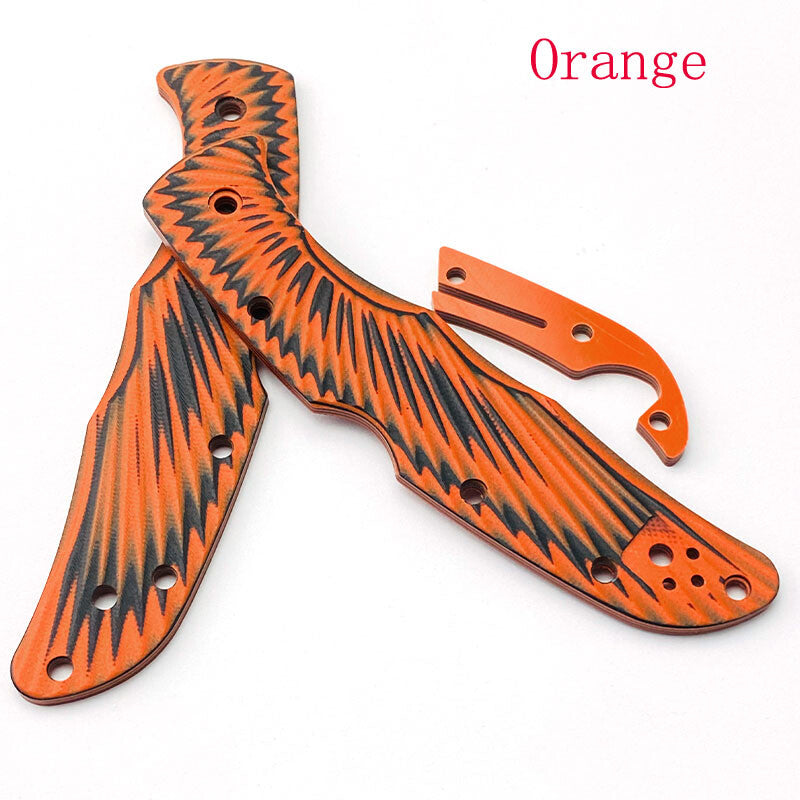 New G10 Blade Handle Scales for Spyderco Endura 4 C10