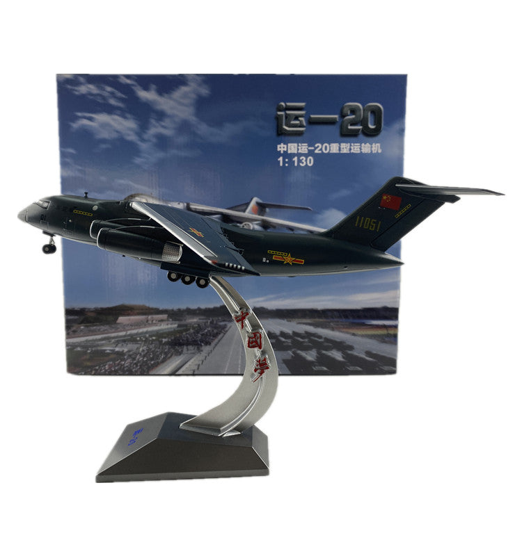 1:130 37CM China Air Force Heavy Y-20 Transport Plane Diecast Aircraft Model