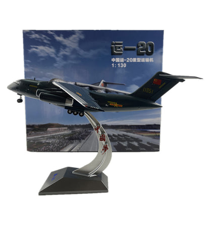 1:130 37CM China Air Force Heavy Y-20 Transport Plane Diecast Aircraft Model