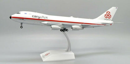 1:200 35CM JC Wings Cargolux BOEING 747-400F Airfreighter Diecast Aircraft Model