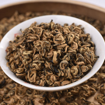 Yunnan Dian Hong Black Tea Red Whorl Warm Body Tea, Yunnan Black Tea