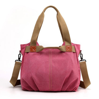 Canvas Hobos Bag Handbags Large Leisure Shoulder Bags for Travel Weekend Outdoor