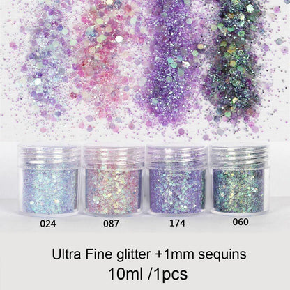 4Pcs/Lot UV Resin Pigment Glitter Bling Bling Filling Craft Jewelry Making Tools