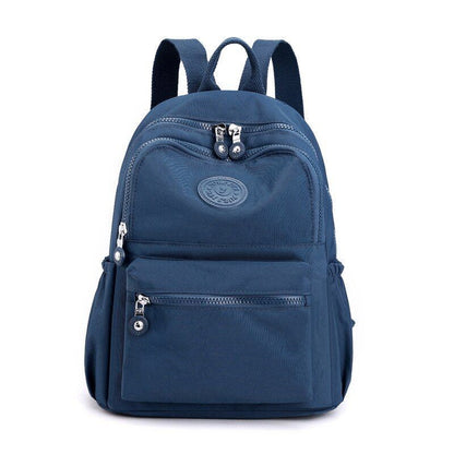 Backpack Nylon Student Travel School Bag Rucksack Multifunction Bags 26*32*13 CM