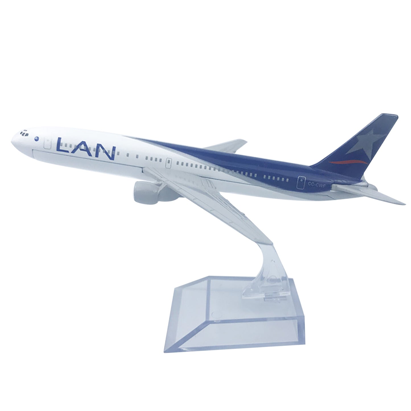 1:400 Scale 16cm Chile 777 Alloy Model Airplane With Base Souvenir Display