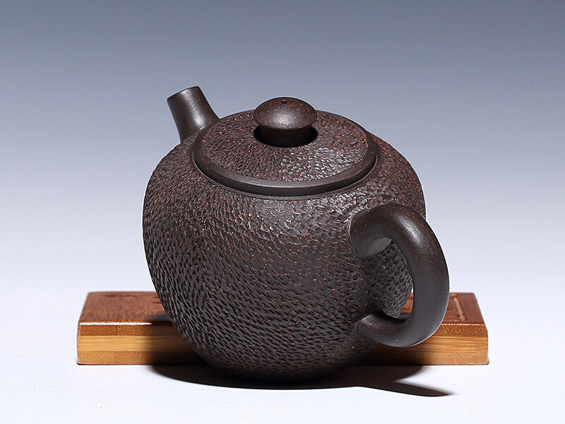 170ml 17cm Chinese Real Yixing Zisha Teapot Black Galaxy Clay Tea Pot