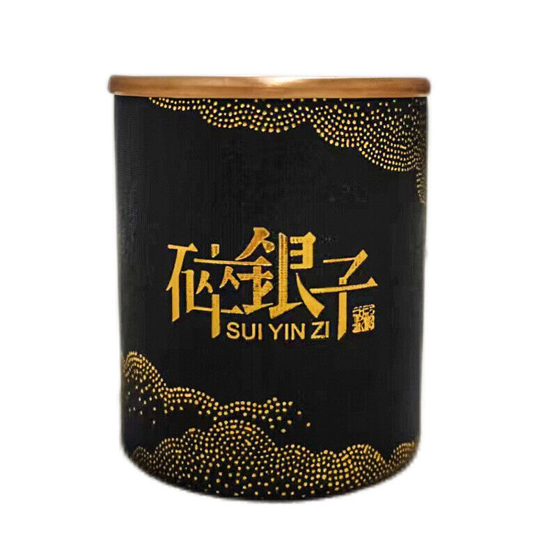 30g Small Can of Crushed Silver Tea Fossilized Ripe Pu-erh Tea Ripe Tea 糯米香特级茶叶