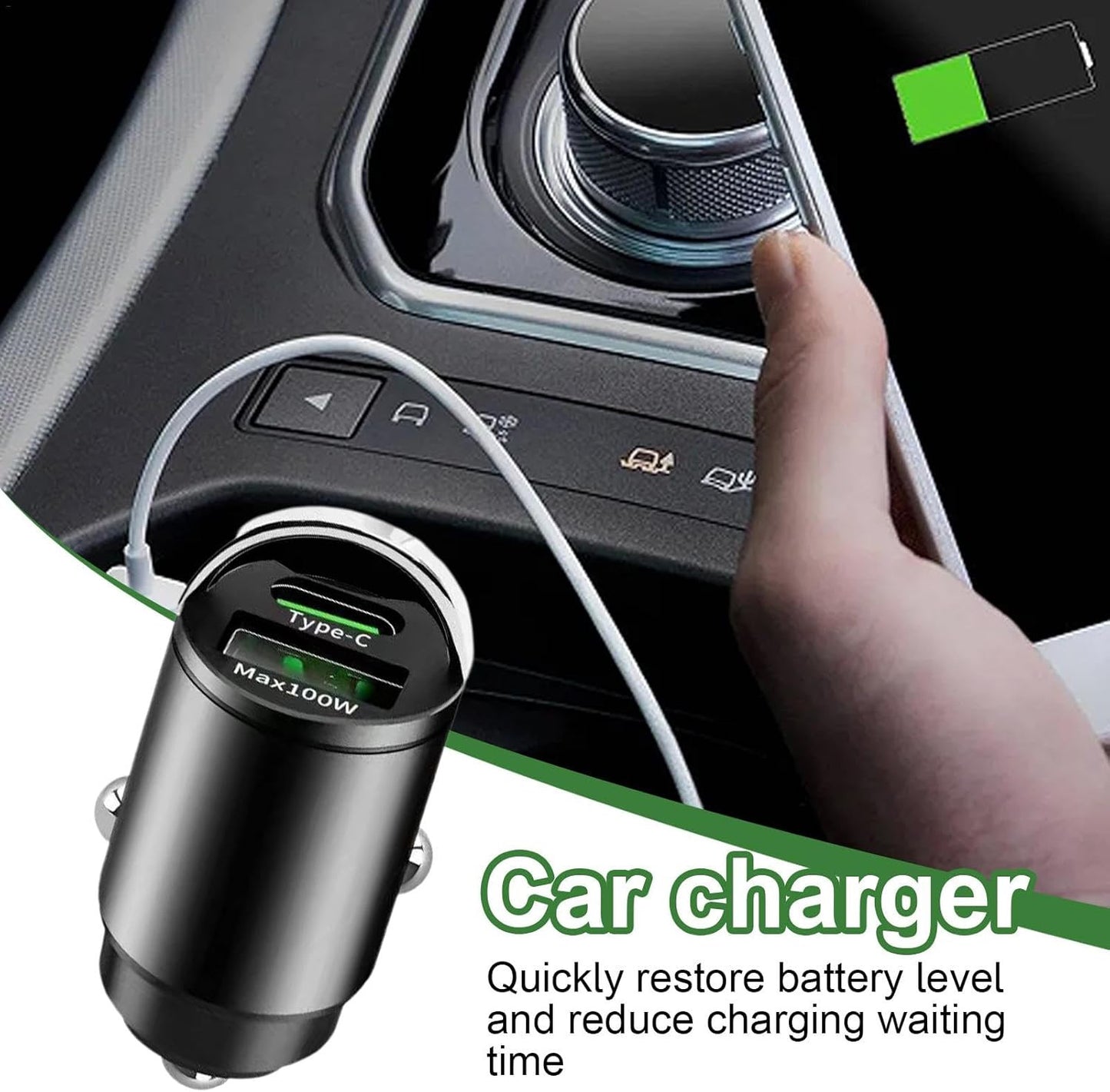 2 Port USB Super Fast Car Charger Adapter For iPhone Samsung Android Phone Lot