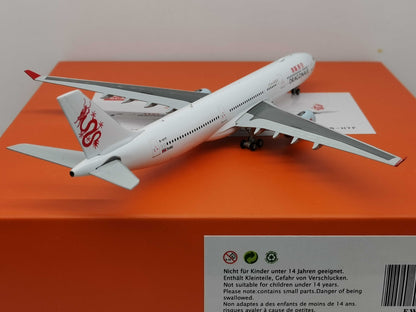 1:400 JC Wings DRAGONAIR AIRBUS A330-300 Passenger Airplane Diecast Model