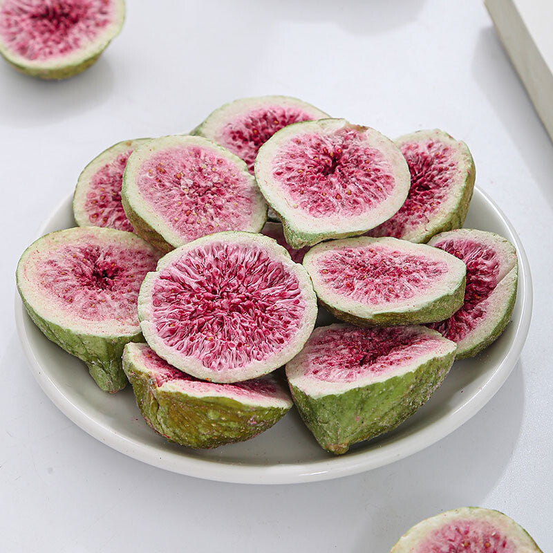 Freeze-dried Figs Dried Fruit Slices Ready-to-eat Fruit and Vegetable Crisps