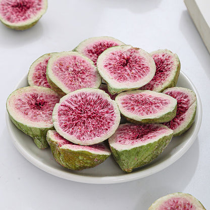 Freeze-dried Figs Dried Fruit Slices Ready-to-eat Fruit and Vegetable Crisps